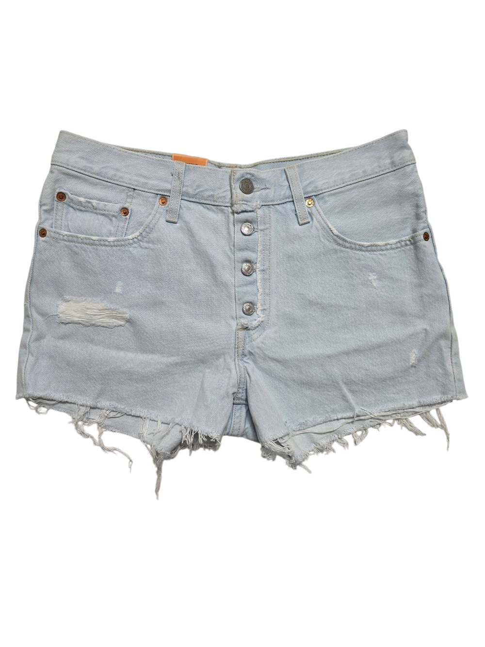 Levi's | 501 Button Fly Cutoff Jean Shorts Better Love Light Wash Distressed NWT
